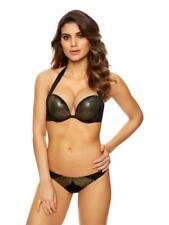 Ann Summers Orchid Black Extreme Boost Bikini Top & Brief Sz 36D 16 *In Stock*