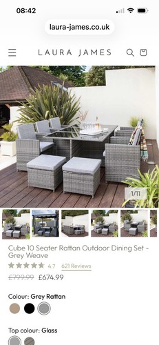 Laura james seater cube - seater,