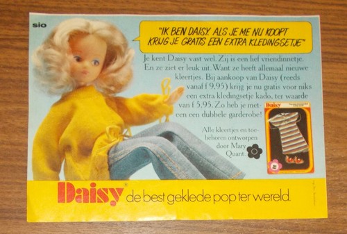 Rare advertising vintage daisy - advertising,