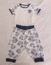 Nest Designs Bamboo Short Sleeve Play Set - Blue Reef