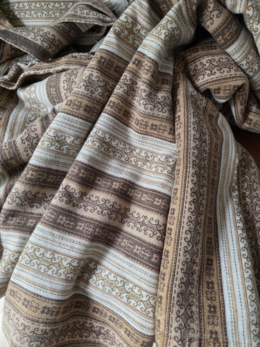 Vintage retro curtains - , x