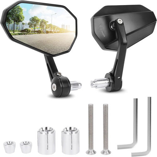 Motorcycle mirrors universal - motorcycle,