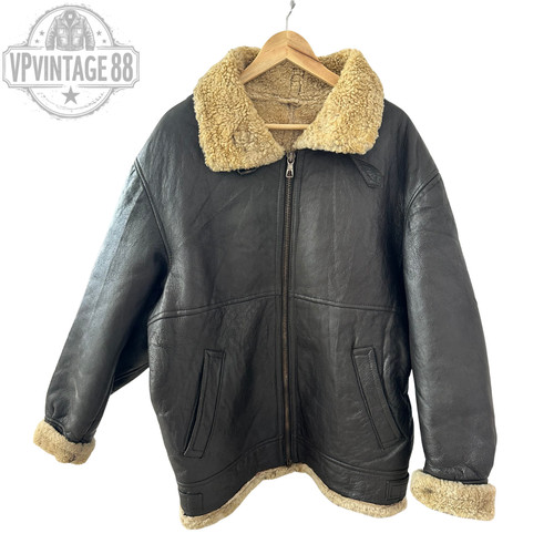Vintage aviator bomber - vintage,
