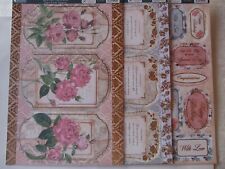 3 sheets Foiled kanban Paper