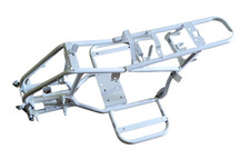 FRA42 WHITE  FRAME CHASSIS FOR 49CC MINI QUAD BIKE  ATV  PROJECT SELF BUILD