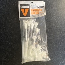 Set of 8 Vintage Valor Radiant Wicks, 6" (15cm)  Long, Part No. 140709
