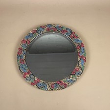 Vintage Round Wall Mirror Hand