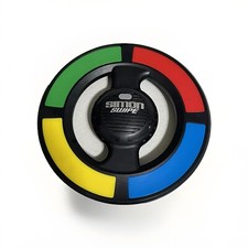 Simon Says Swipe Electronic Handheld Memory Game Toy Hasbro 2013 Tested & Works