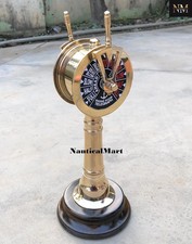Polished Brass Ships Engine