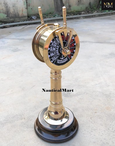 Polished brass ships - brass, engine
