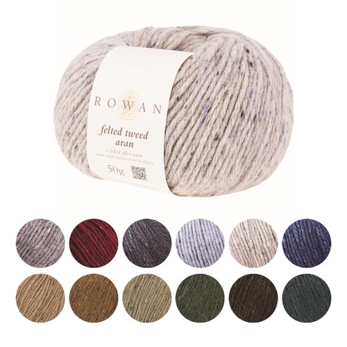 Rowan felted tweed aran alpaca - aran,
