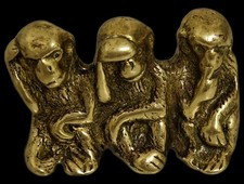 Vintage Solid Brass Figurine