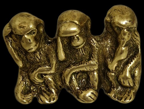 Vintage solid brass figurine - vintage,