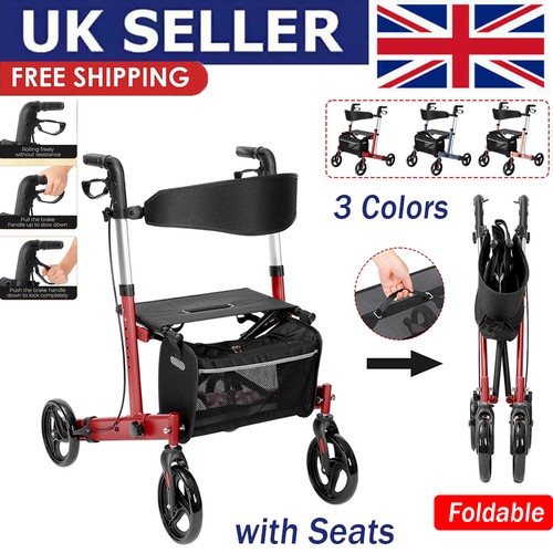 Folding rollator lightweight - folding,