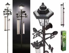 Weather Station All In 1  Wind Direction Anemometer Thermometer Rain Snow Gauge