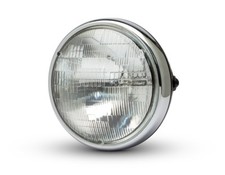 Motorbike 7.7" Headlight Black