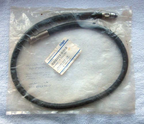 Drager pressure gauge hose - gauge,