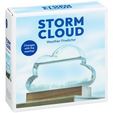Storm Cloud Cloud Shape Weather Predictor Desk Toy Decor Change With Weather