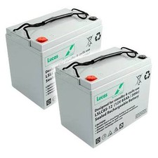 2 X Lucas 85AH Battery for Mobility Scooter, Wheelchair Golf Buggy (75ah)