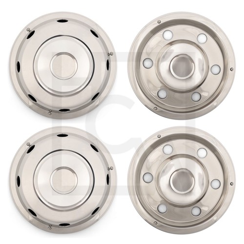 Wheel trims stainless - 17.5,
