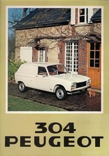 Peugeot 304 Van 1979-1980 UK