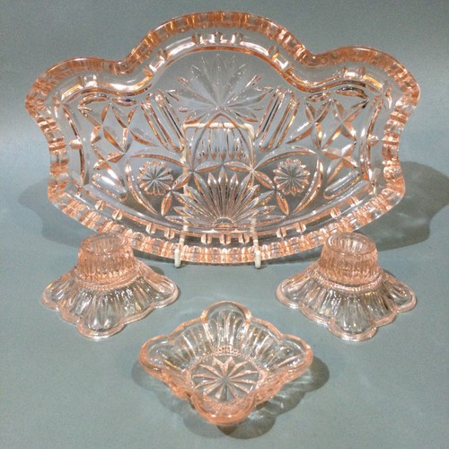 Pressed glass dressing - dressing, table