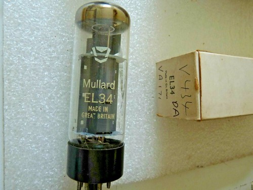 El34 mullard blackburn xf4 - ,
