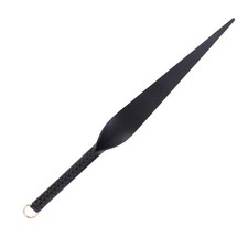 Willow Leaf LEATHER TAWSE  with Bandage Handle of Loop(cane)