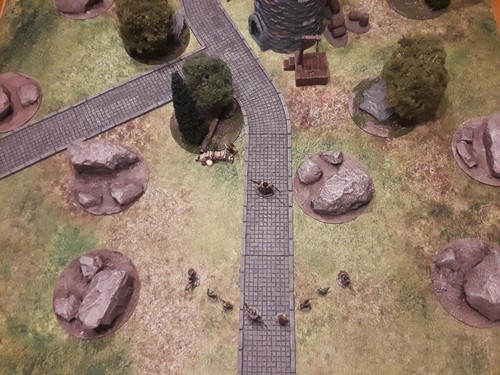Scale cobblestone road - cobblestone,