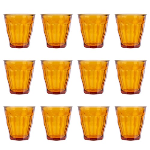 Picardie glass tumblers - glass,