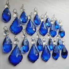 20 Cobalt Blue Chandelier