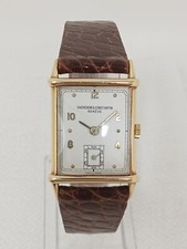 Orologio Vacheron Constantin solid gold manual vintage wristwatch with box