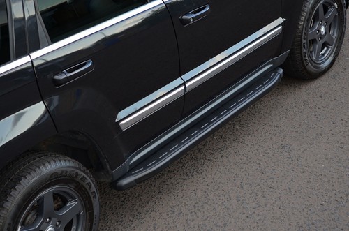 Black aluminium side - black,