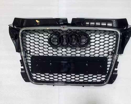 Honeycomb mesh front grille - front,