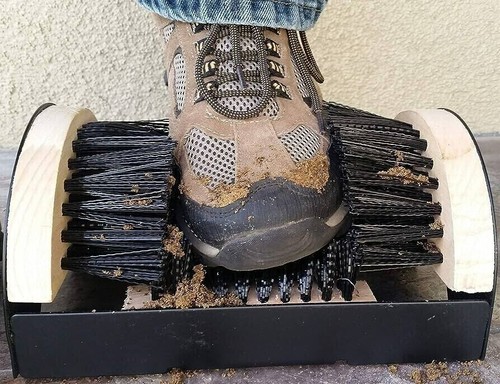 Boot scraper dirt remover - boot,
