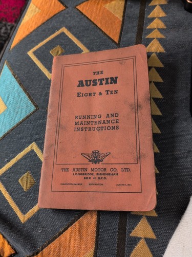 Austin eight ten - eight, &