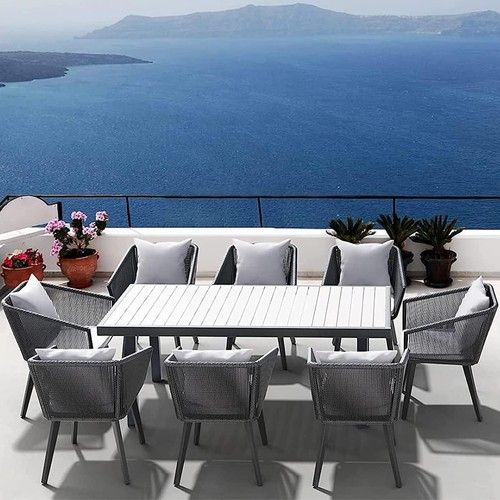 Outdoor rattan patio dining - outdoor,
