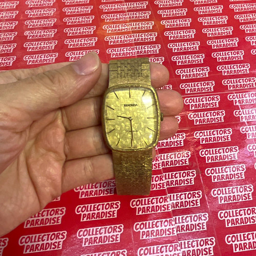 Vintage sekonda gold tone - vintage,