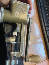 Vintage SPONG No. 100 London Cast Iron Meat Grinder Mincer