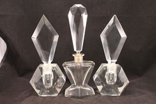 SET OF THREE LARGE ART DECO