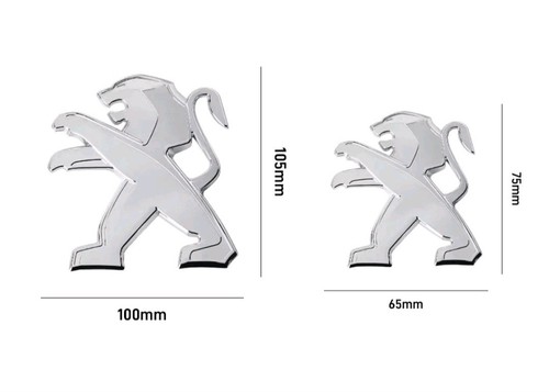 Fits peugeot lion - x, badges