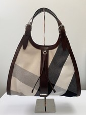 Burberry Mega Check Bag Brown