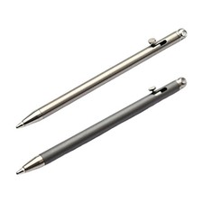 Mini Titanium Pen Writing Pen Sturdy Birthday Gift for Hiking Office Equipment