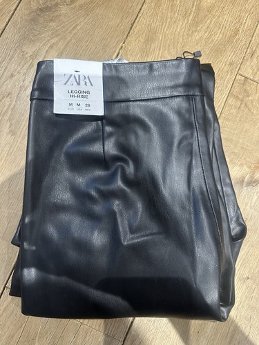 Zara rise leggings black - zara,