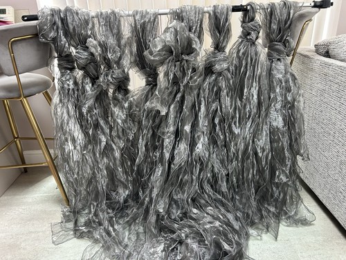 100pcs 22x280cm organza - 22x280cm,
