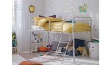 Home Jo Mid Sleeper Metal Bed