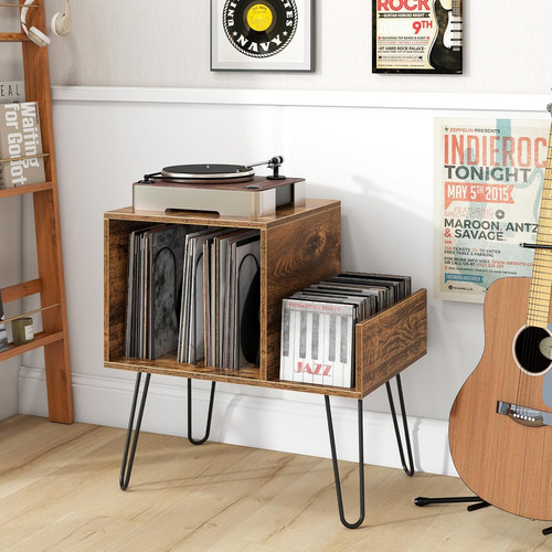 Record player stand vinyl - record,
