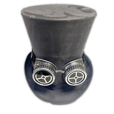 Steampunk Retro Grey Tall Top