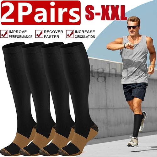 2pairs compression socks - 2pairs,