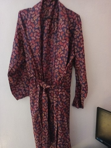Vintage 60s 70s - silk, dressing